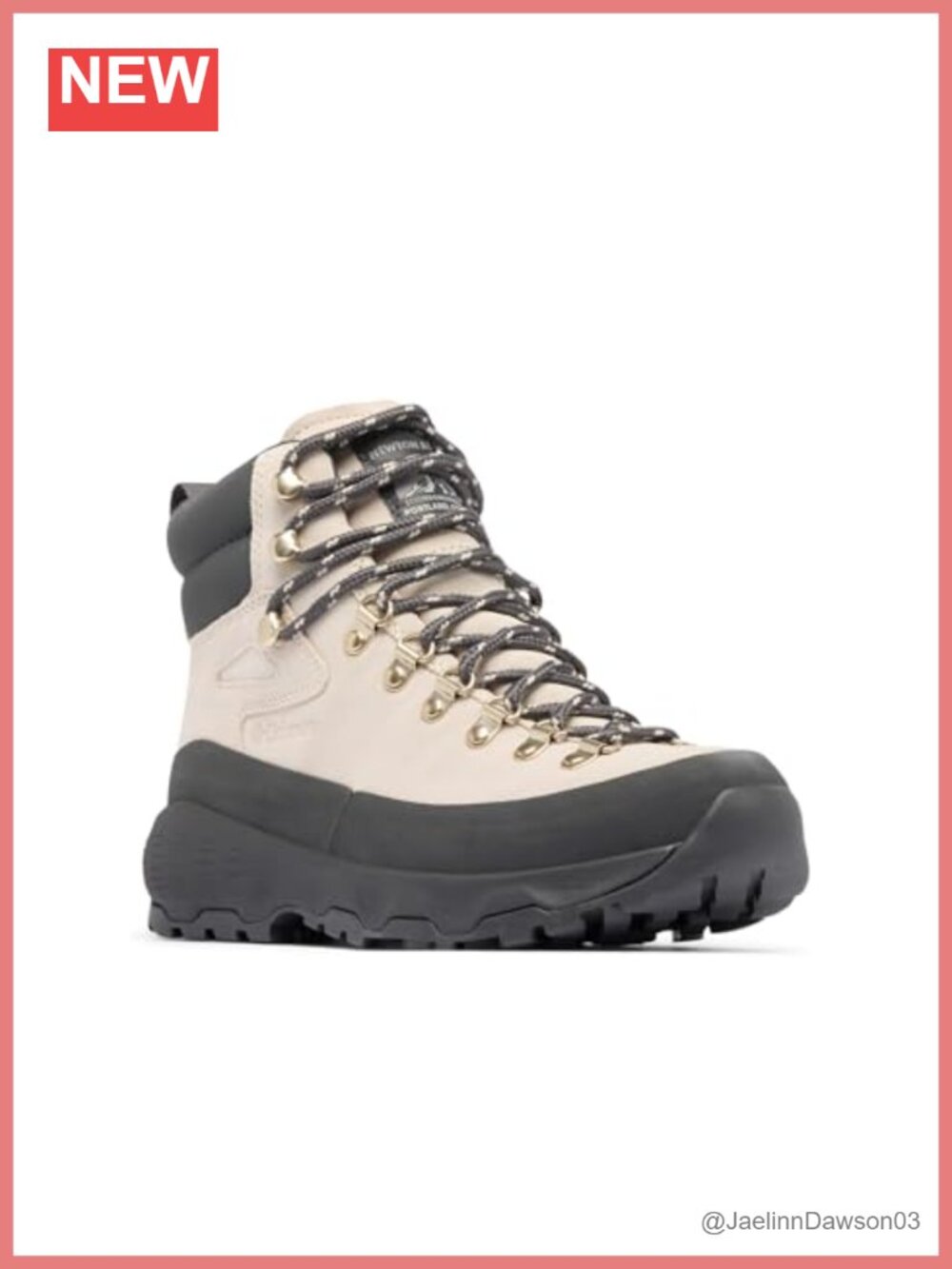Waterproof Suede Hiking Boot Mid-Top Ankle Outdoor Trail